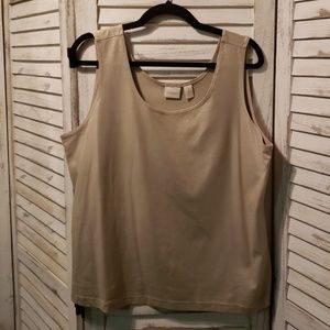Chico's Gold Tank Top